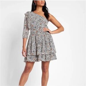 Express One-Shoulder Dress